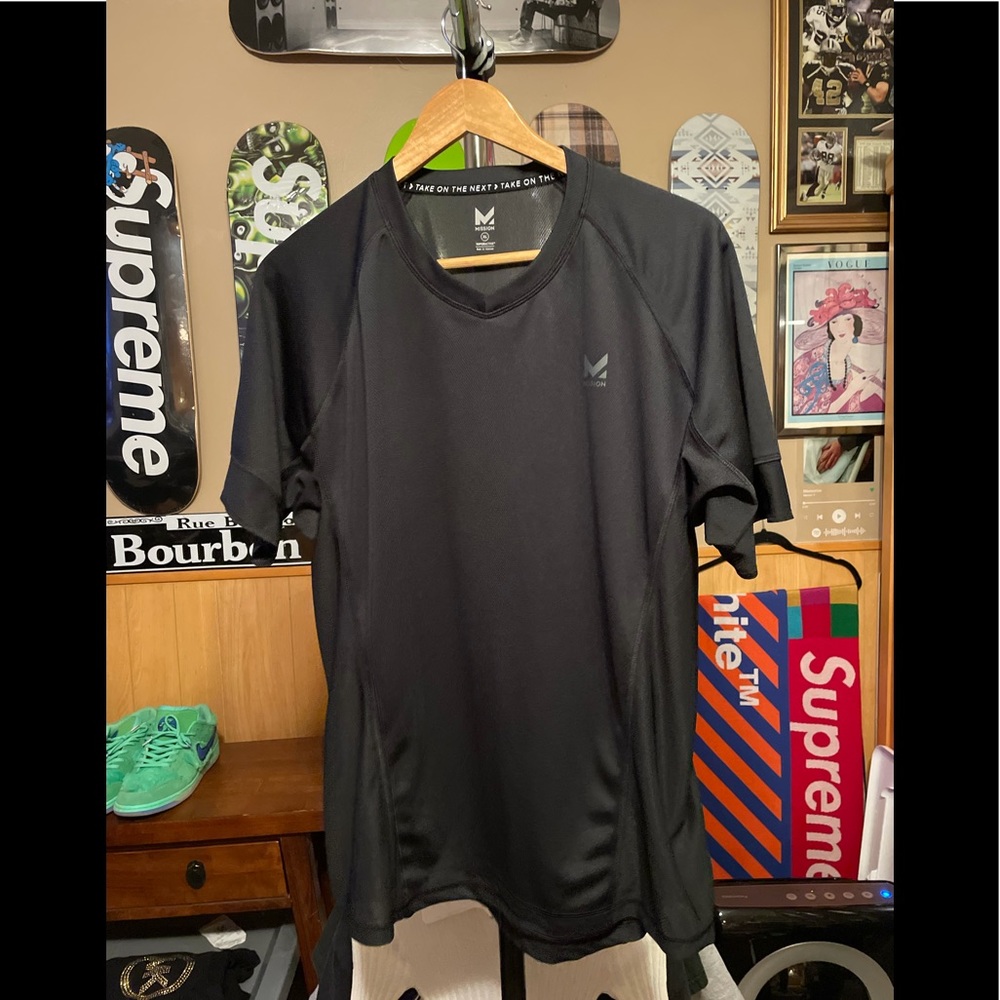 Mission Men's VaporActive Alpha Sleeve Athletic Shirt